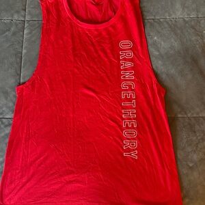 Orangetheory Bold Red Muscle Tee